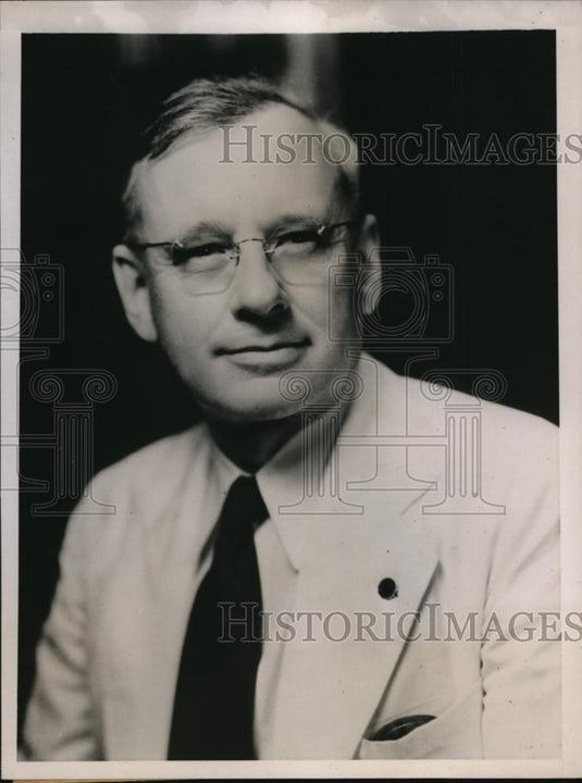 1936 Press Photo Governor Alf M Landon of Kansas will run for President - Historic Images