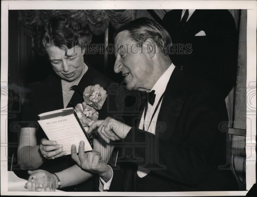 1940 Press Photo Franklin D Roosevelt In Washington DC With Mrs Roosevelt. - Historic Images