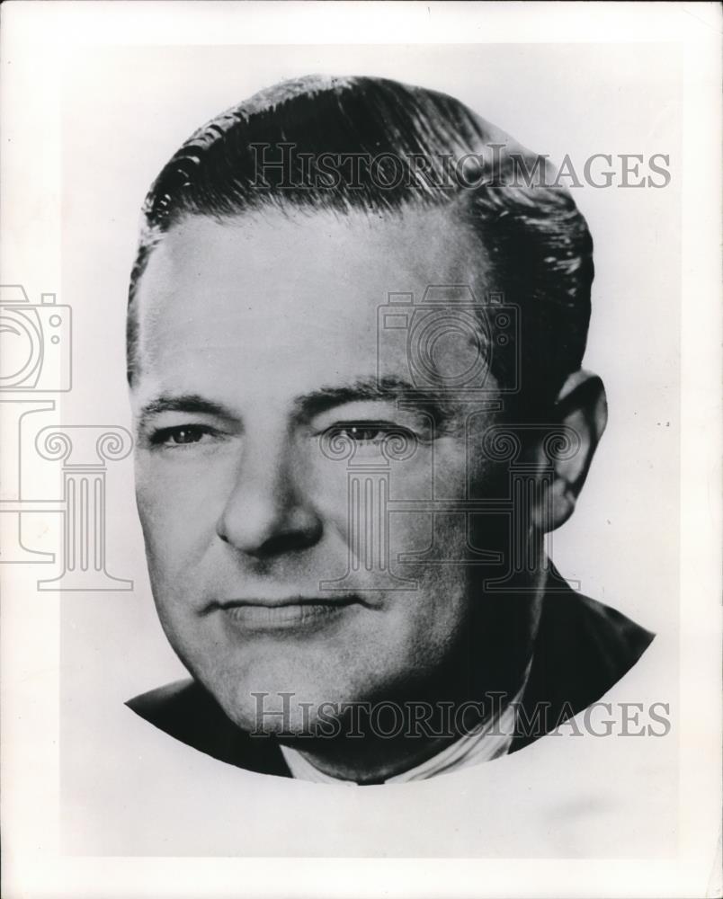 1960 Press Photo US Ambassador & Massachussetts Senator Henry Cabot Lodge - Historic Images