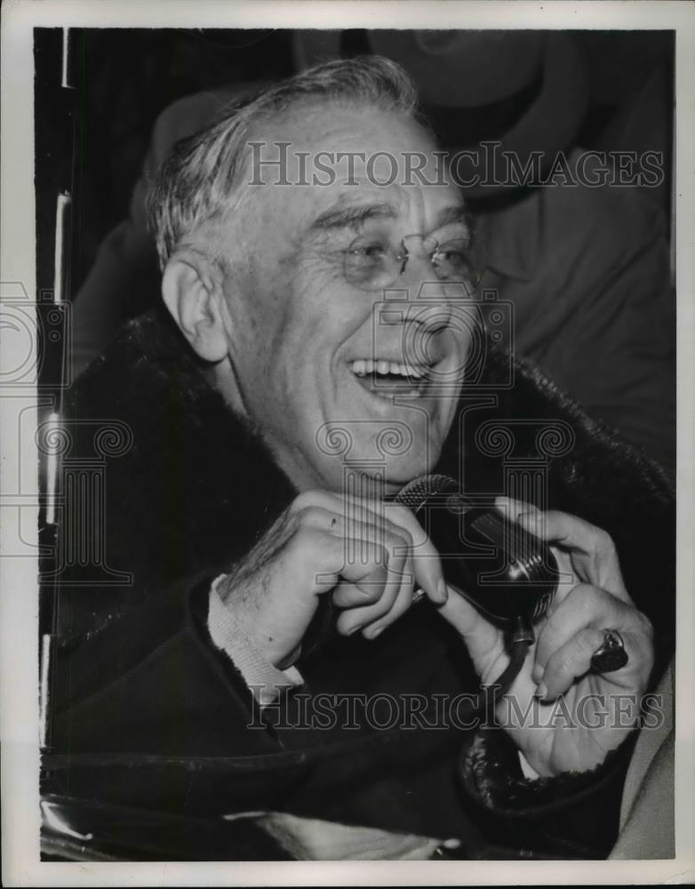 1952 Press Photo President Franklin D Roosevelt - nee74499 - Historic Images