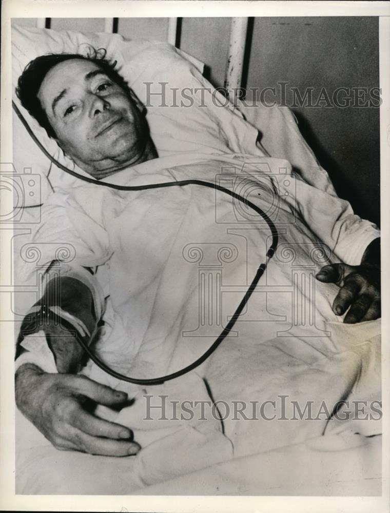 1939 Press Photo William Casey Reported Dead 5 Years Earlier Found Alive - Historic Images