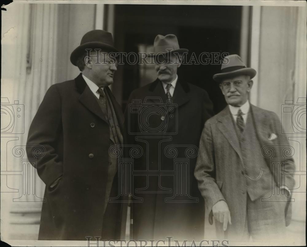 1925 Press Photo Senators Watson, Cermmins &amp; Ernst - Historic Images