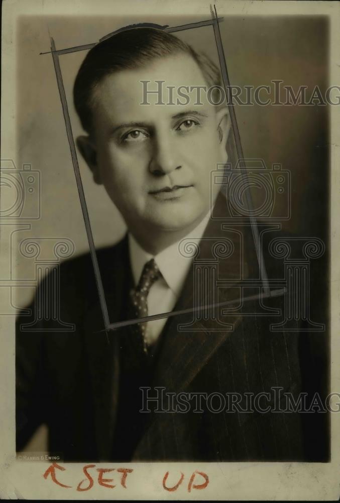 1924 Press Photo Rep Everett Sanders of Indiana chair of GOP National committee - Historic Images