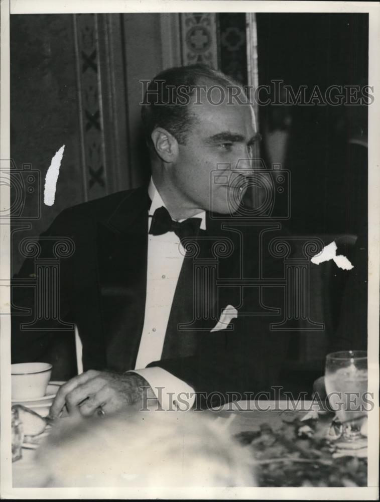 1937 Press Photo Henry R Luce President of Time Inc & publisher of Fortune - Historic Images