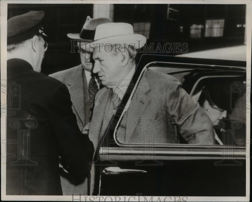 1947 Press Photo Mayor James Michael Curley of Boston Mass. - Historic Images