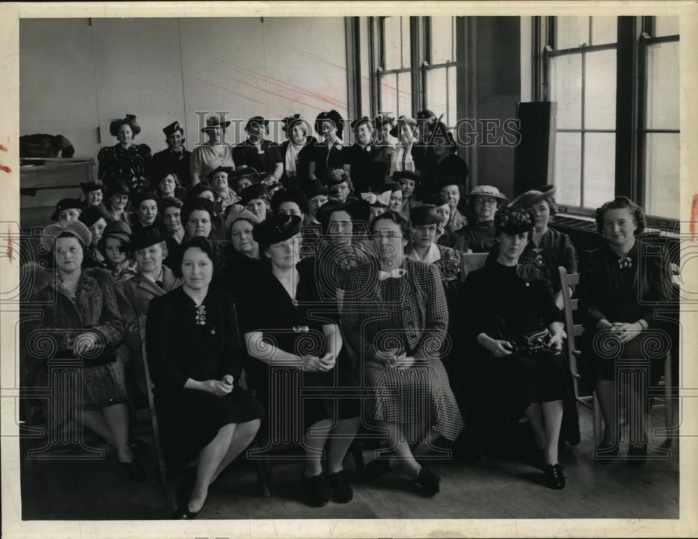 1941 Press Photo Southwest District School of Instructor. - Historic Images