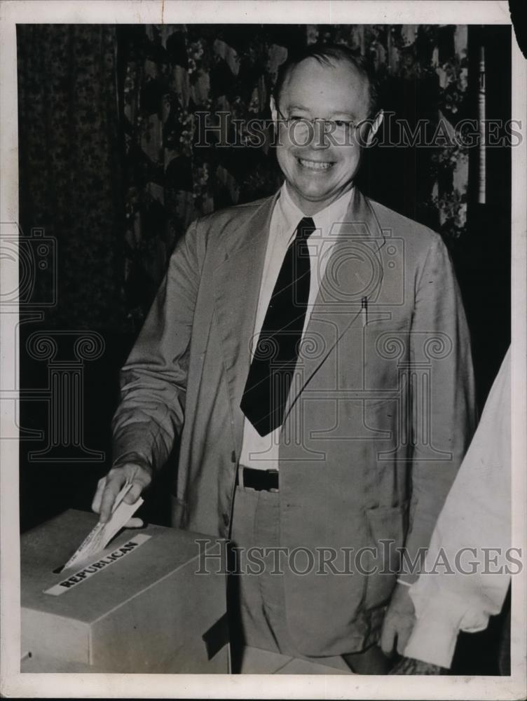 1938 Press Photo Ohio Senator Robert A. Taft - Historic Images