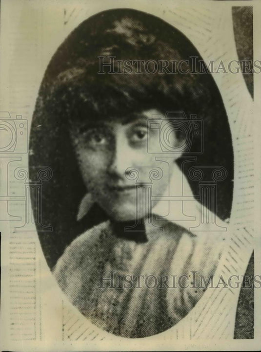 1932 Press Photo Agnes Isley widow Army Officer & Annie Bruckner beaten death - Historic Images