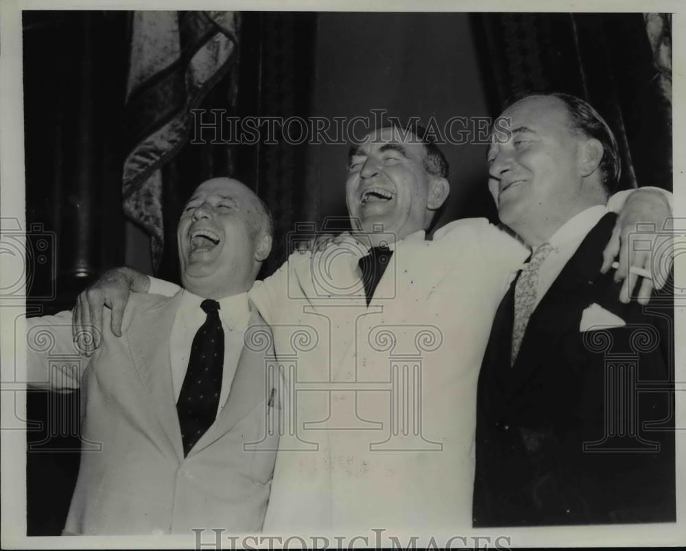 1937 Press Photo Sam Rayburn, William Bankhead and John O'Connor. - Historic Images