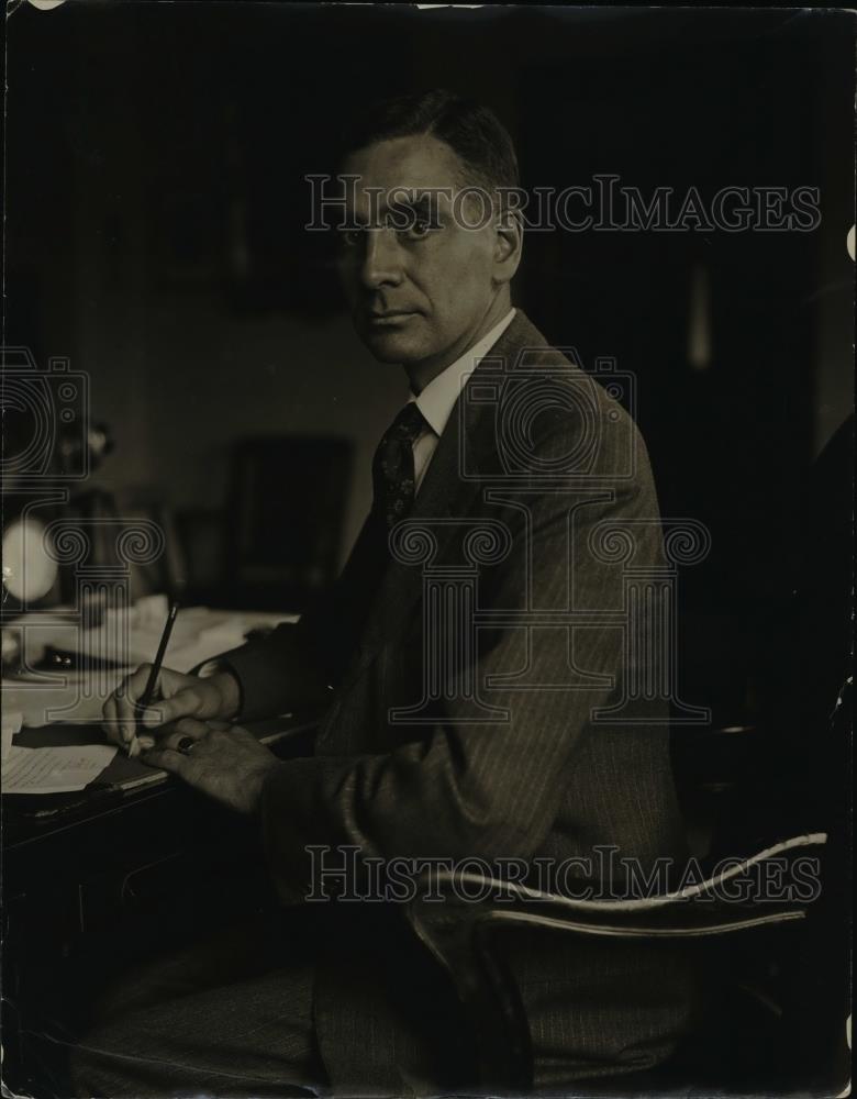 1925 Press Photo Harvey E Goodell Assistat to Attorney General Sargean ...