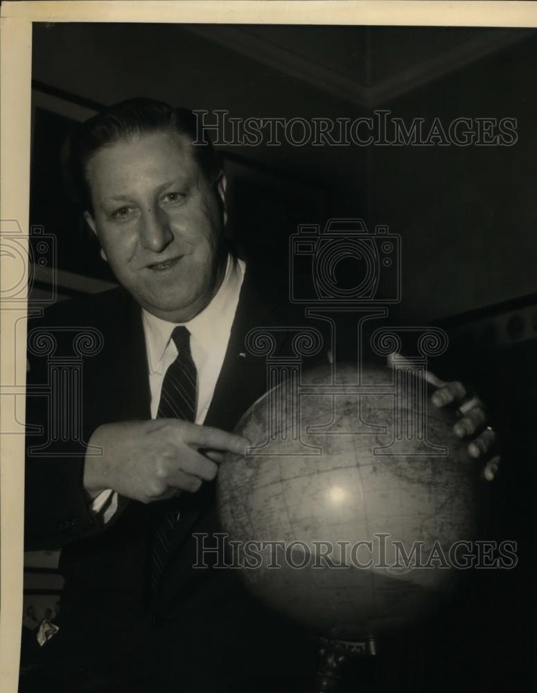 1958 Press Photo Rep. Thomas E Morgan member of the House Affairs Committee - Historic Images