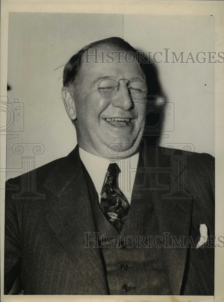 1936 Press Photo Col. Frank Knox, republican Vice Presidential Candidate. - Historic Images