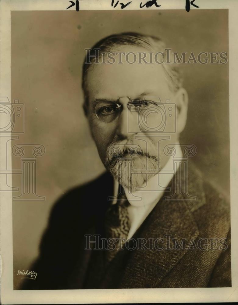 1927 Press Photo Professor Edwin RA Seligman Columbia University - nee86159 - Historic Images