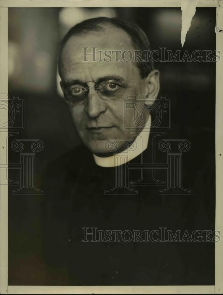 Press Photo Dr Percy Silver of Church of the Incarnation in NYC - nee85995 - Historic Images