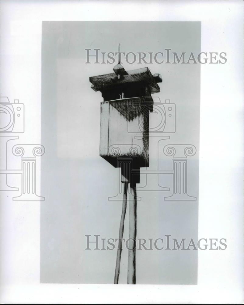 1987 Press Photo Spirit House III, Kurt A. Warnke - cva90683 - Historic Images