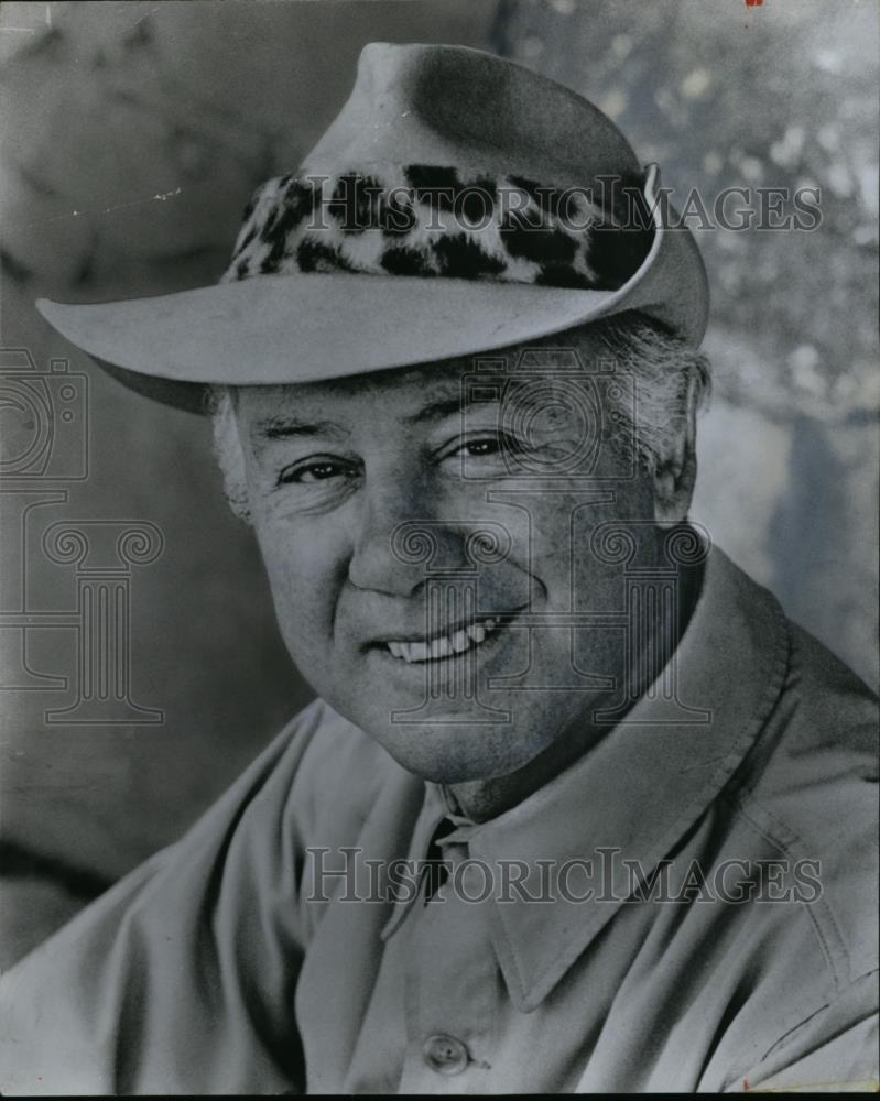 1971 Press Photo Irving Stone American autor of several books - nee88617 - Historic Images