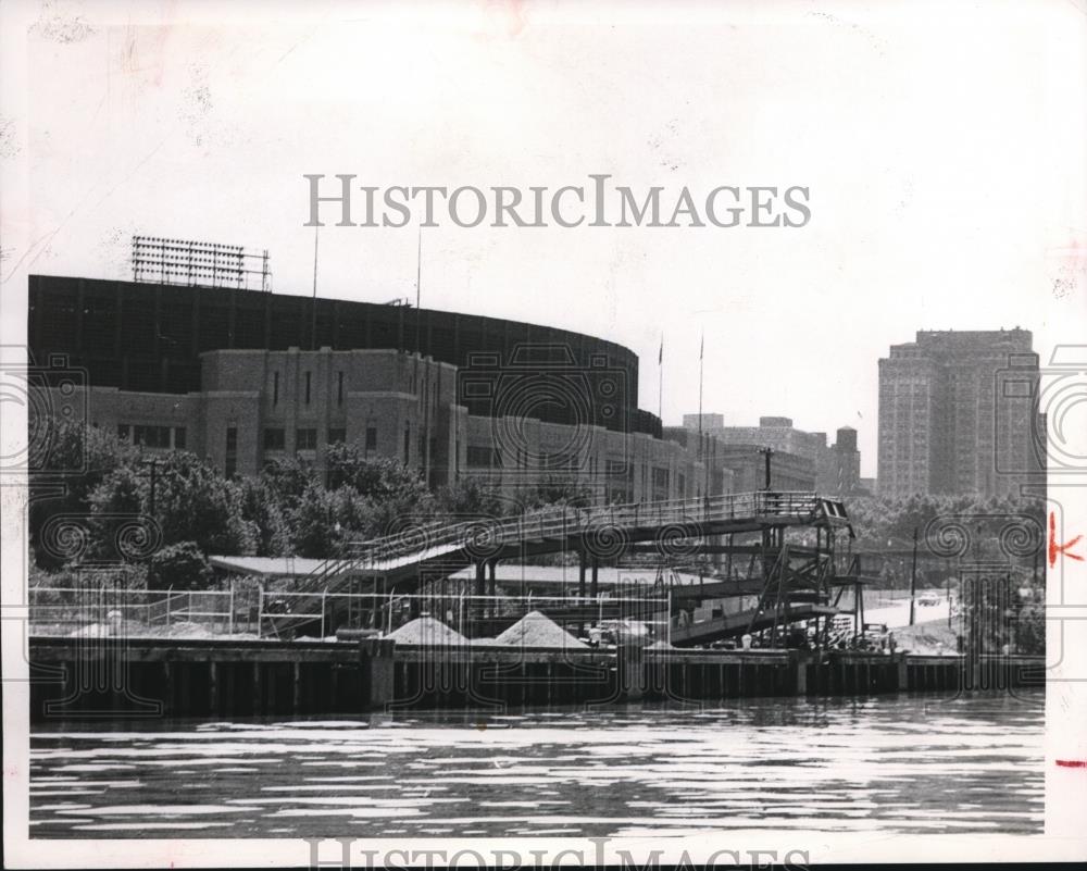 1957 Press Photo New W.3rd St. dock - cva95459 - Historic Images