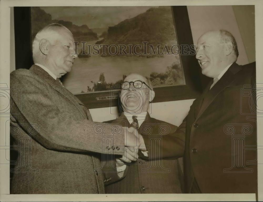 1940 Press Photo Senators Elmer Thomas, John THomas and Elbert Thomas. - Historic Images