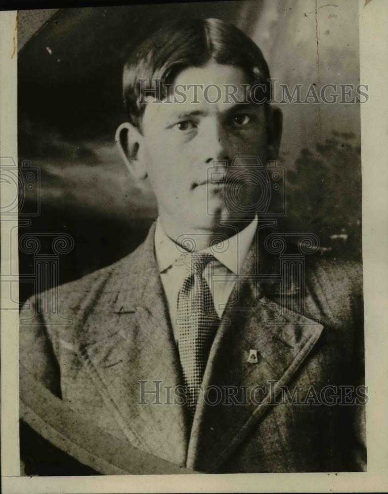 Press Photo Wilford Sweetin killed by his wife so she could marry Rev Hight - Historic Images