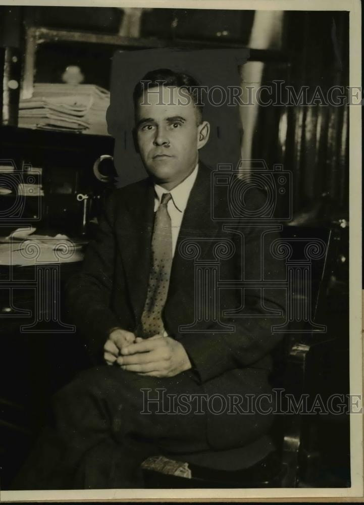 1927 Press Photo Robert W Steele attorney of Denver Colorado to be a judge - Historic Images