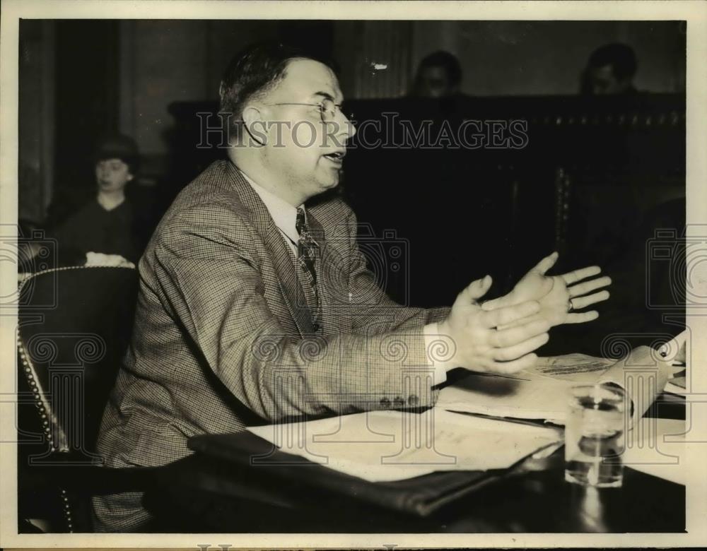 1936 Press Photo A.R.Thorson of Philadelphia Corporate Sec. of Crew Levick Co. - Historic Images