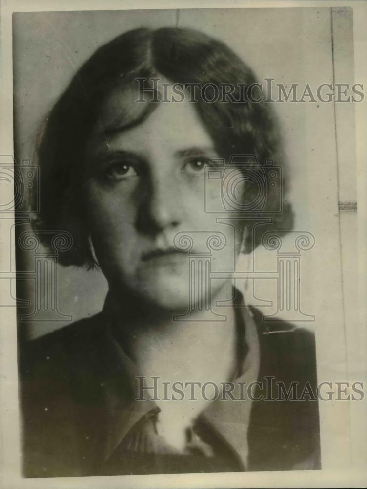 1925 Press Photo Grace Mack aka Helen Grady aka Rosa Hall charged with looting - Historic Images