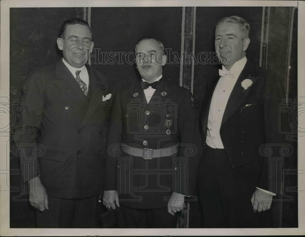 1936 Press Photo John D Ewing, Harry Colmery, John W Lewis American Legionaires - Historic Images