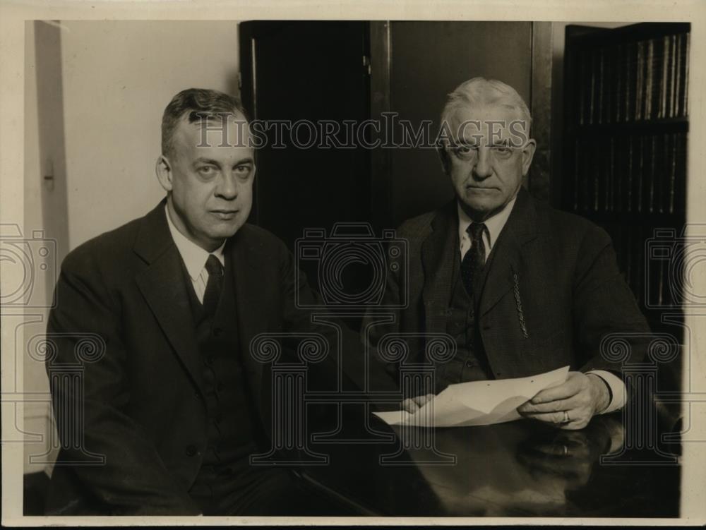 1930 Press Photo Joseph Eastman at House Interstate Commerce Commission, - Historic Images