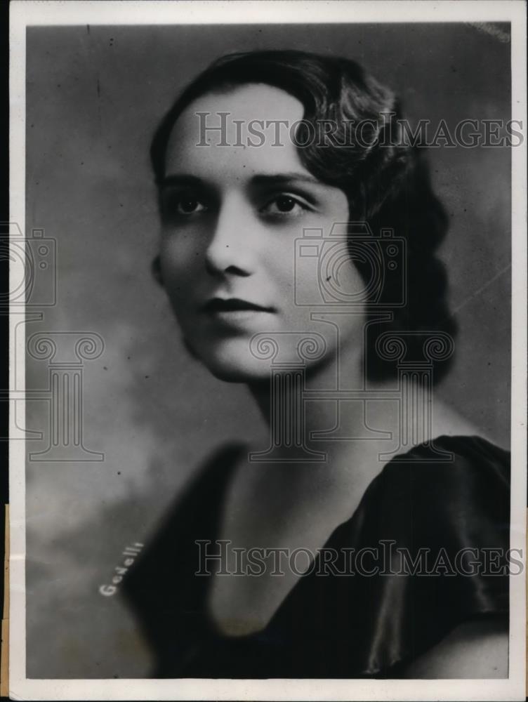 1932 Press Photo Frances Kingsbury Pres. of the Sigma Psi Chapter of Kappa Delta - Historic Images