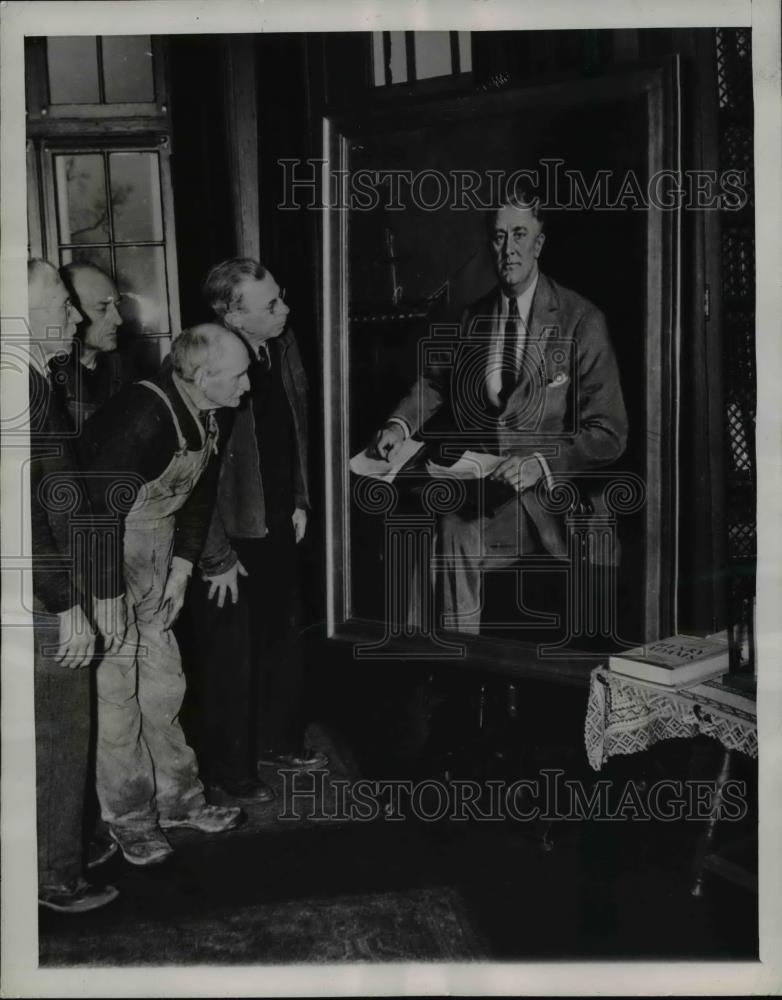 1946 Press Photo President Franklin D. Roosevelt - cvb00259 - Historic Images