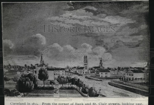 Press Photo The Picture of Cleveland in 1833 - cva87370 - Historic Images