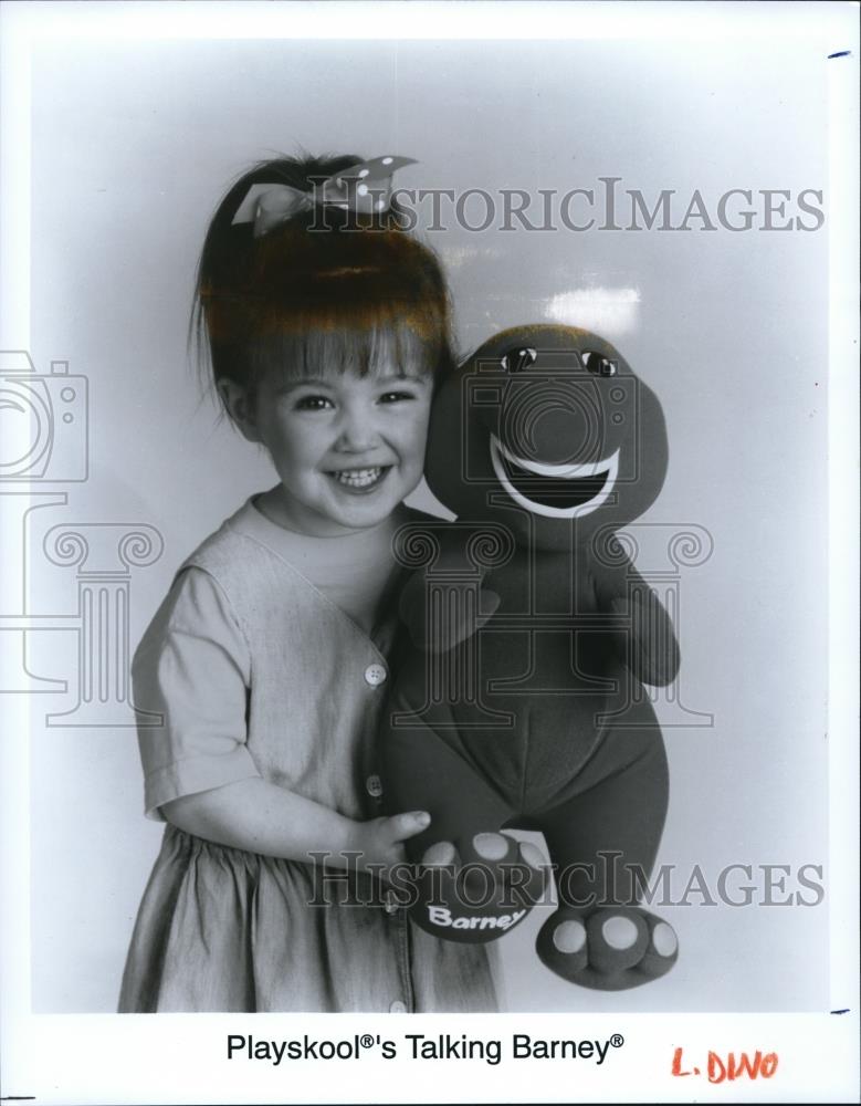 1993 Press Photo Barney Doll - cva82733 - Historic Images