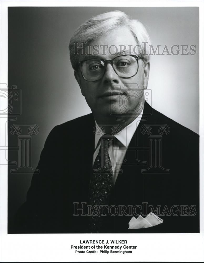 Press Photo Lawrence J Wilker President of the Kennedy Center - cva78320 - Historic Images