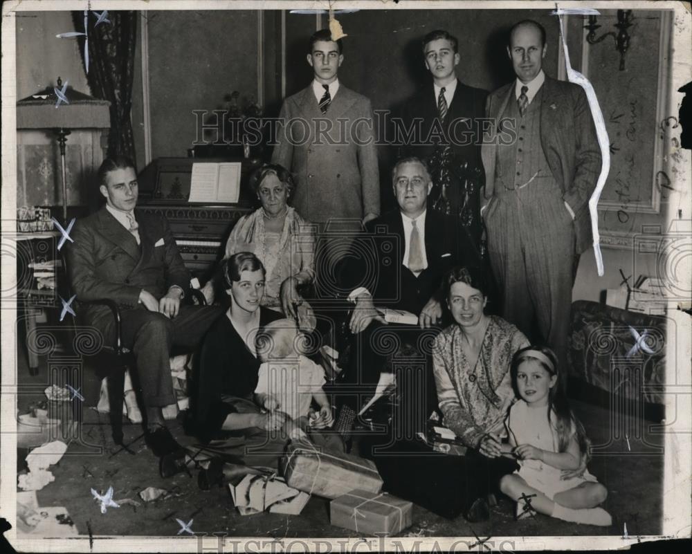 Press Photo The Roosevelt family - cva99694 - Historic Images