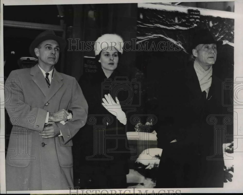 1960 Press Photo Mr and Mr William Baltz, parent of Stephen died in Plane crash - Historic Images