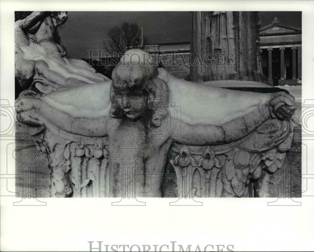 1989 Press Photo Sculptures at the Cleveland Museum of Art - cva91337 - Historic Images