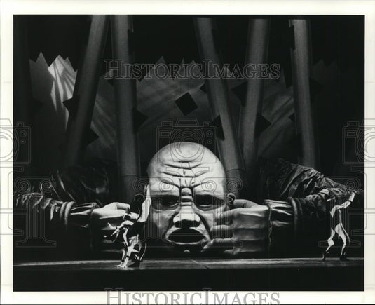 1987 Press Photo A scene from the movie "Blue Snake"  - cvb04752 - Historic Images