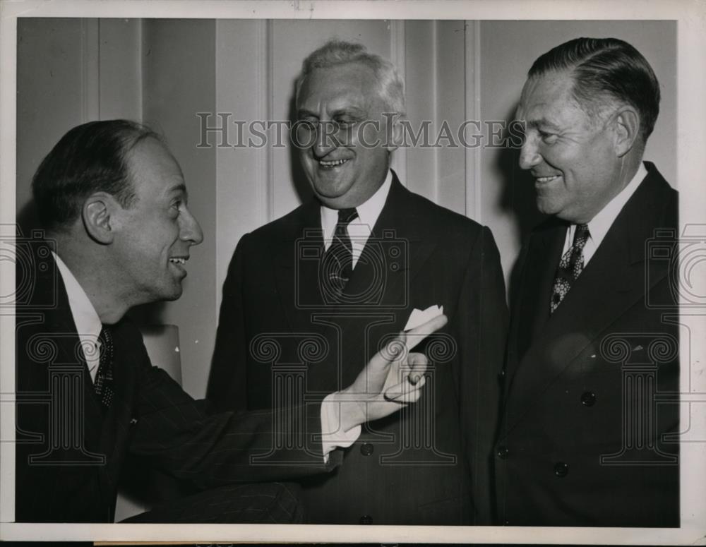 1944 Press Photo Herbert Brownfeld Jr, Edwin Jaeckel, J Russell Sprague GOP - Historic Images