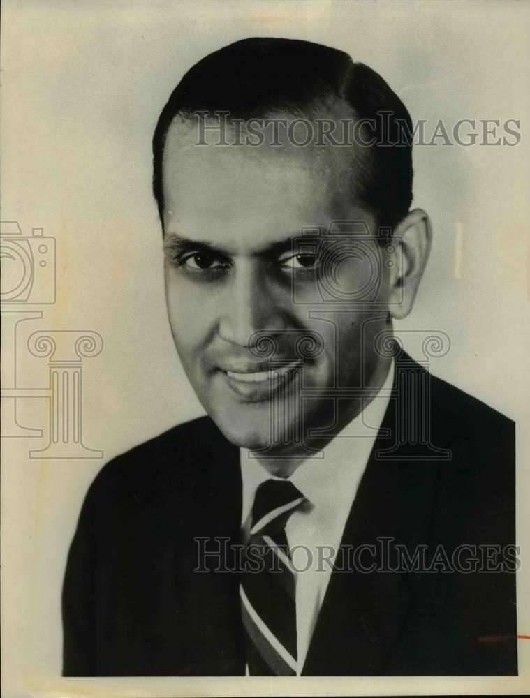 1965 Press Photo C.V. Narasimahn Top Political Adviser - nee90126 - Historic Images