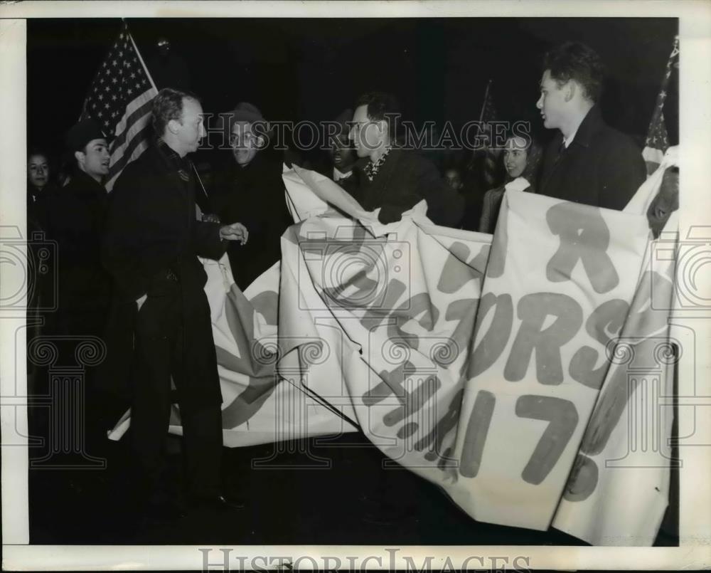 1941 Press Photo American Youth Congress parade in Washington DC - nee85474 - Historic Images