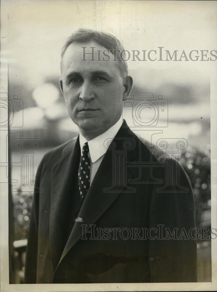 1928 Press Photo Charles M Howell prominent figure in Democratic Convention - Historic Images