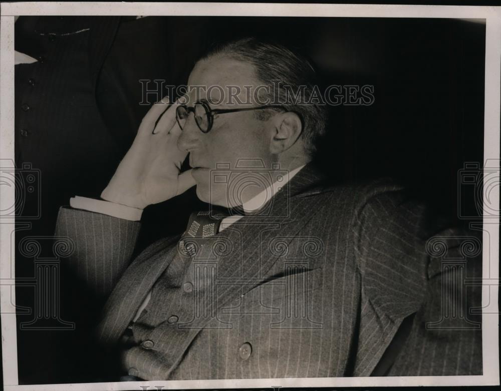 1939 Press Photo Undersecretary of the Treasury John W Hanes in DC - nee88048 - Historic Images