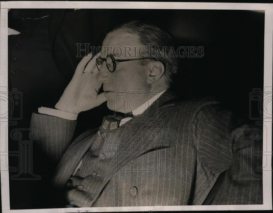 1939 Press Photo Undersecretary of the Treasury John W Hanes in DC - nee88048 - Historic Images