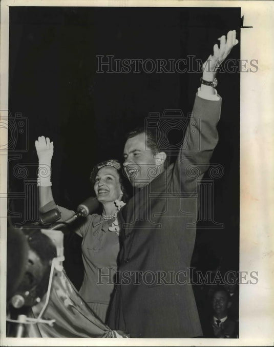 1993 Press Photo Pat and Richard Nixon - cvb00710 - Historic Images