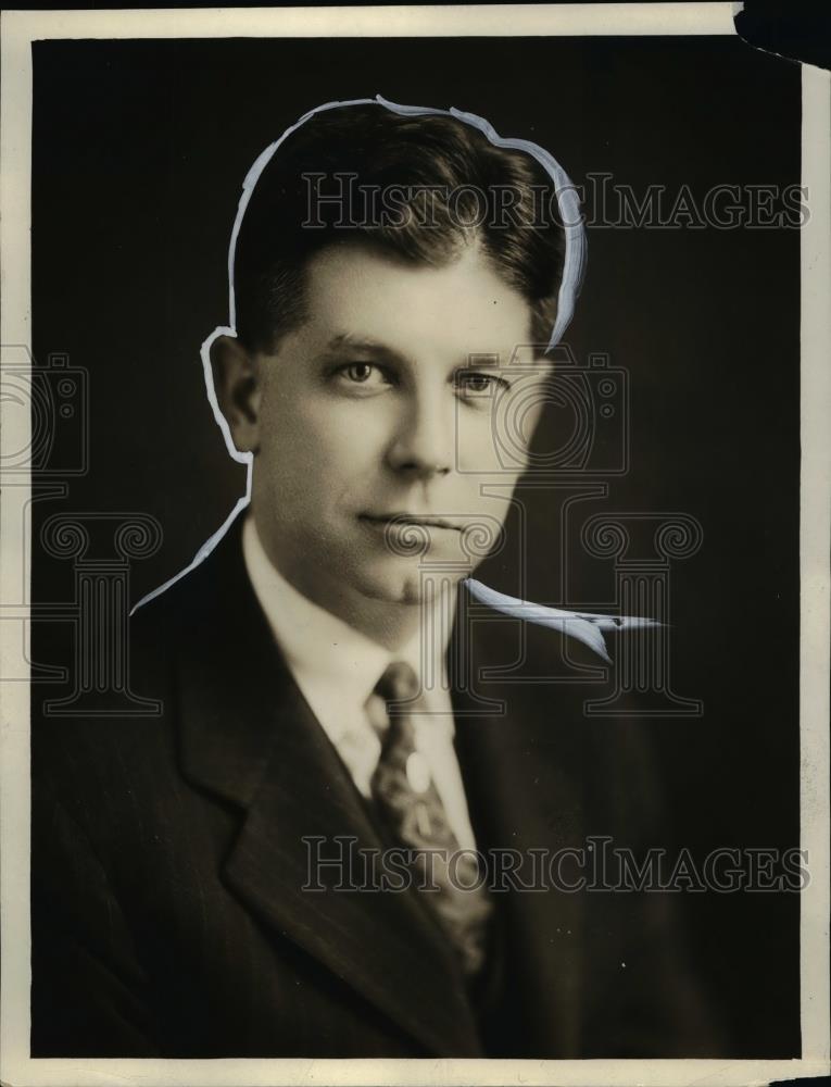 1927 Press Photo Steubenville Chamber of Commerce president Guy N Jacobs - Historic Images