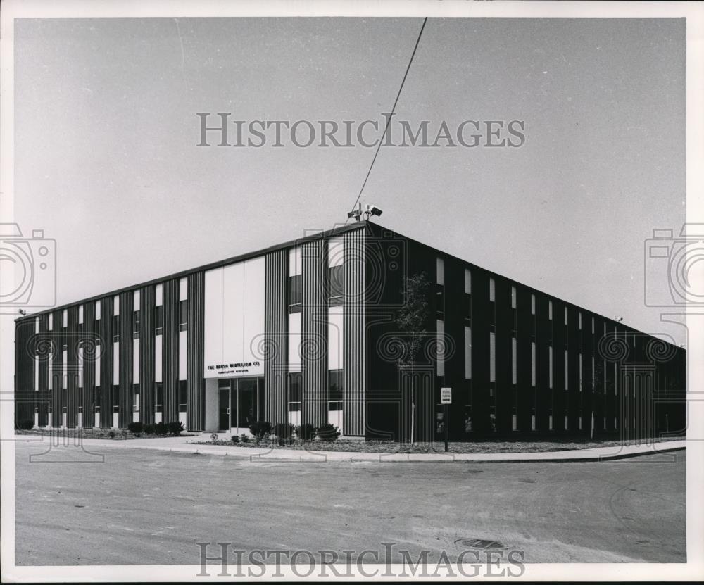 1962 Press Photo New headquarters for Brush Beryllium Co fabricating facility - Historic Images
