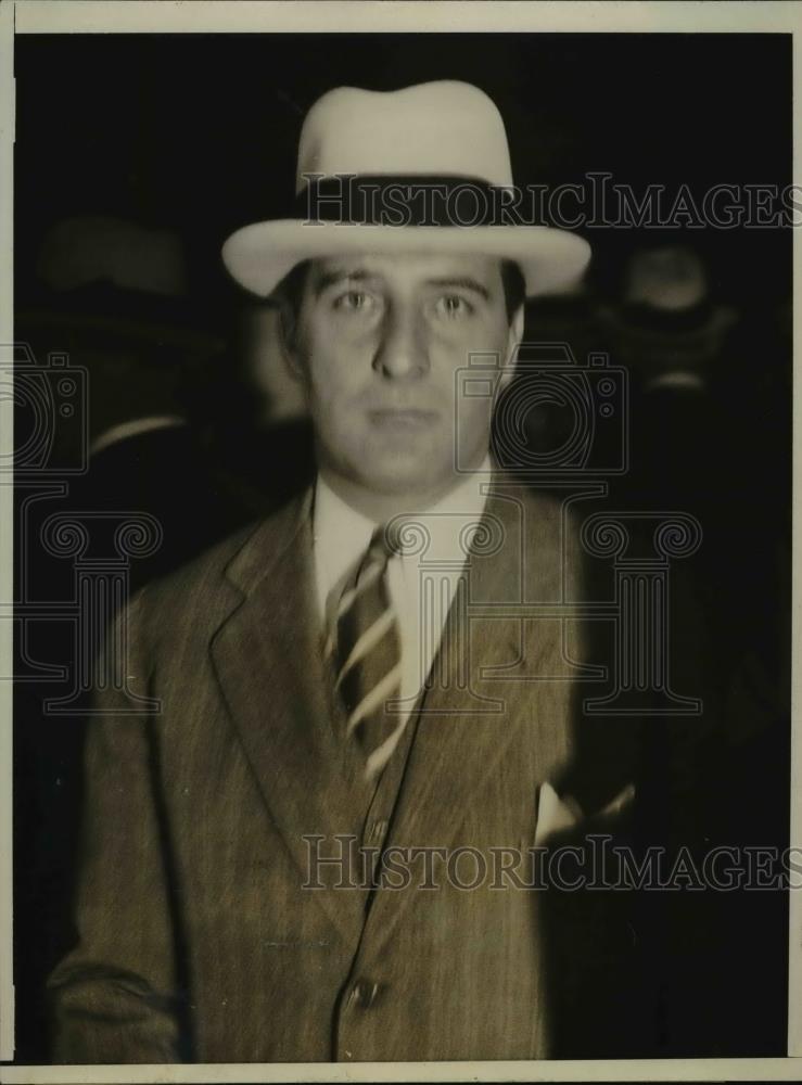 1931 Press Photo Thornton Lathrop Motley charged with bigamy at Santa Barbara CA - Historic Images