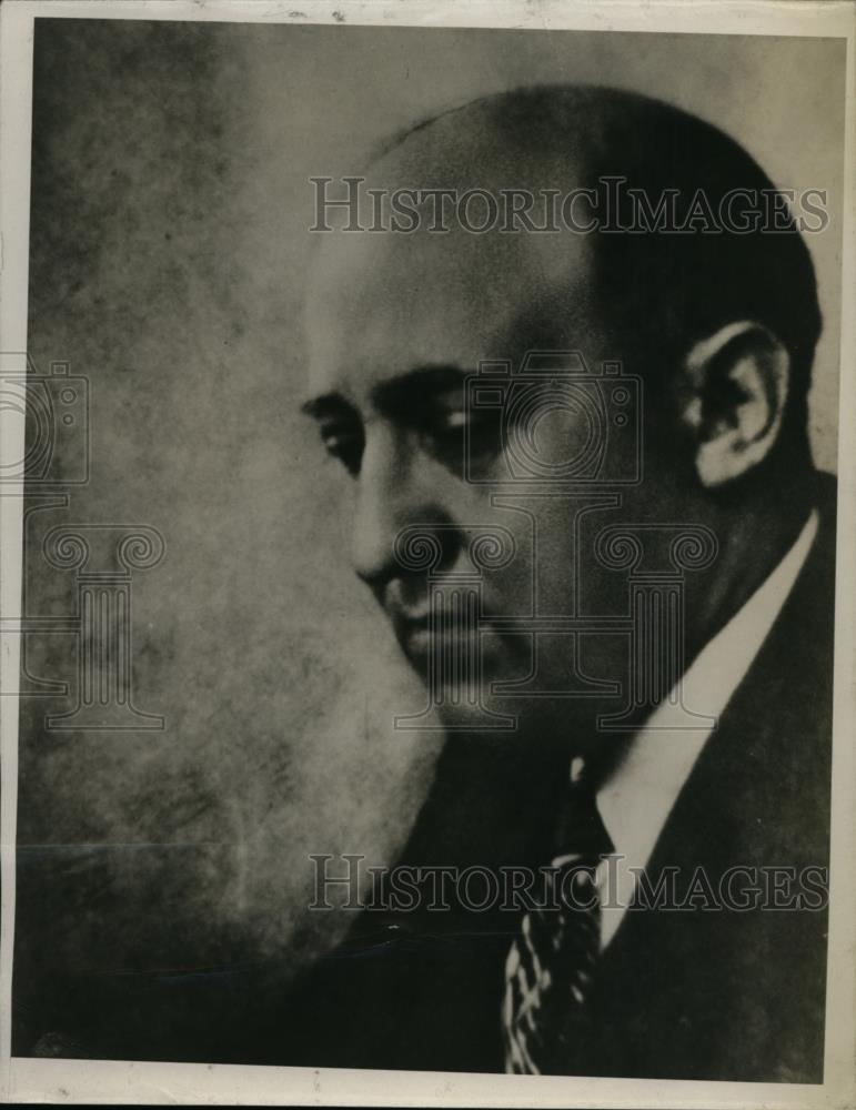 1940 Press Photo Dr. Morris Fshbein Editor of Journal of American Medical Assn - Historic Images