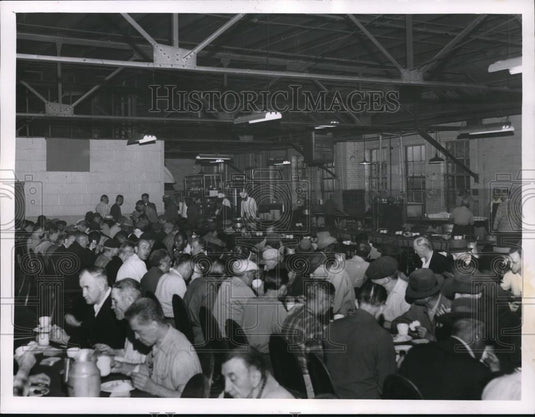 1962 Press Photo The Lodge, Cleveland Institution for the destitute men - Historic Images