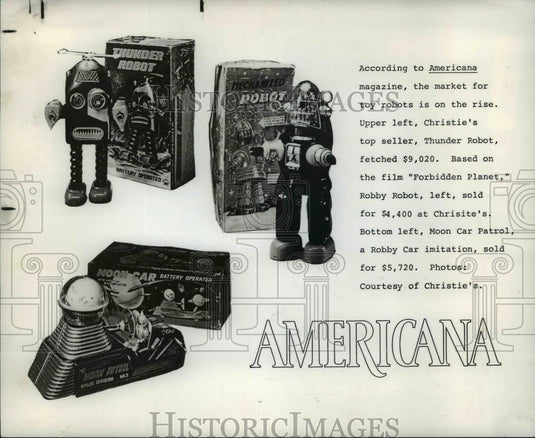 1990 Press Photo Robot Toys for Kids - cva79822 - Historic Images